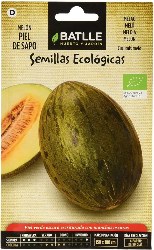 Semillas Ecologicas Melon Piel de Sapo